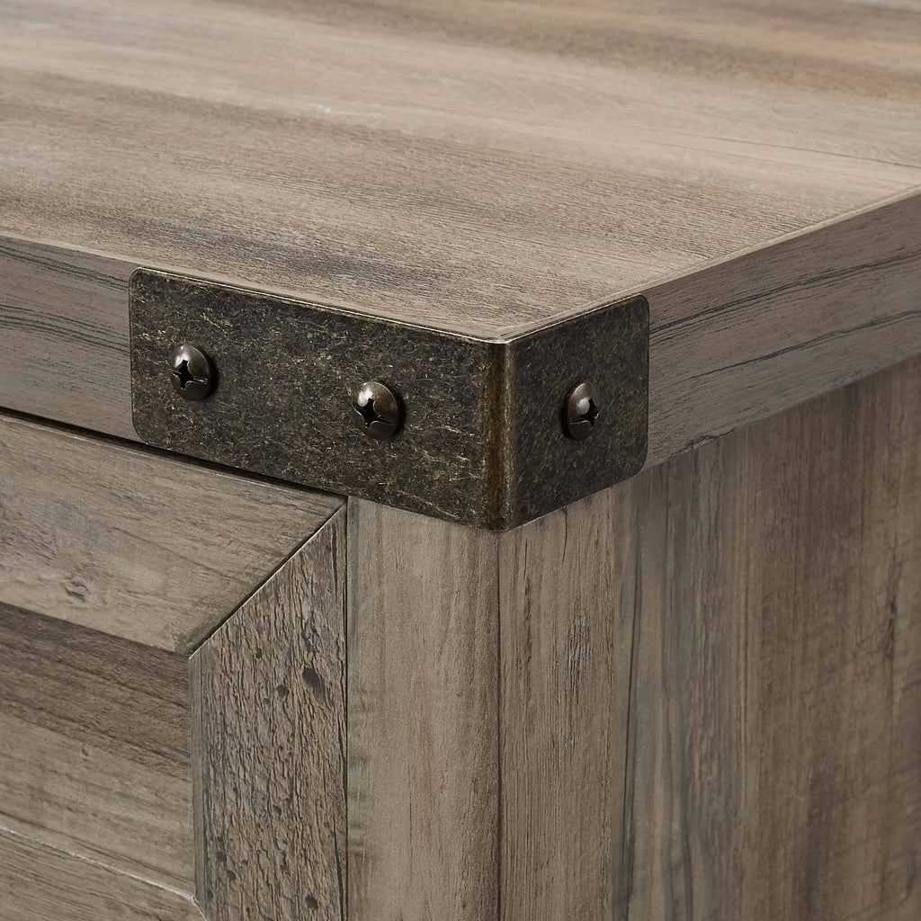 Grey Wash Accent Cabinet N95512