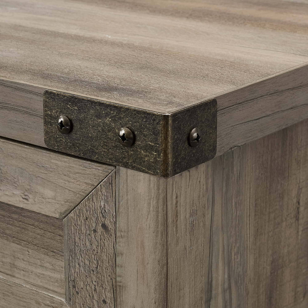 Grey Wash Accent Cabinet N95512