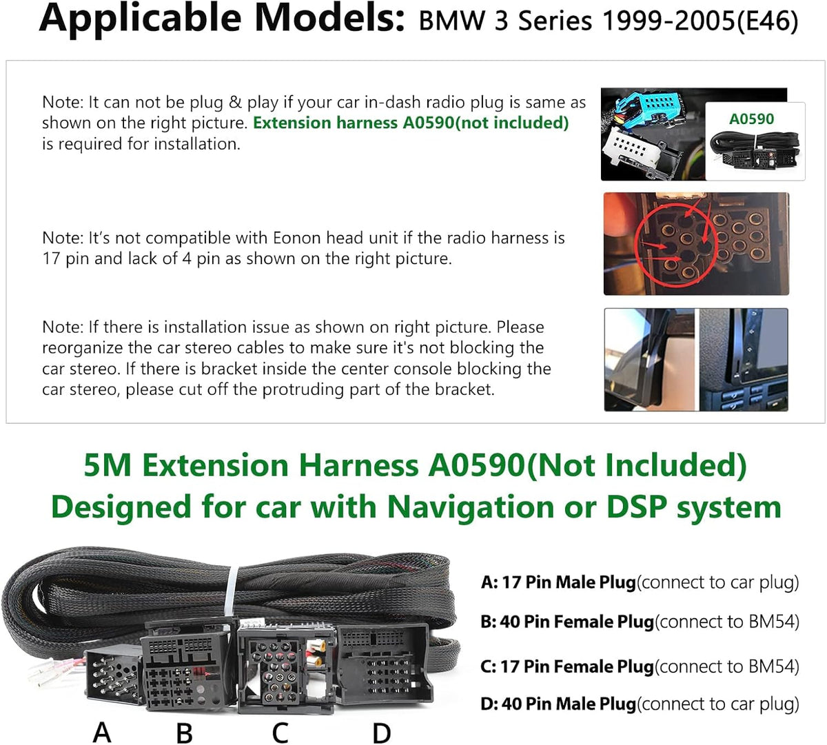 9 Inch Car Stereo Receiver with Bluetooth 5.0 T3350