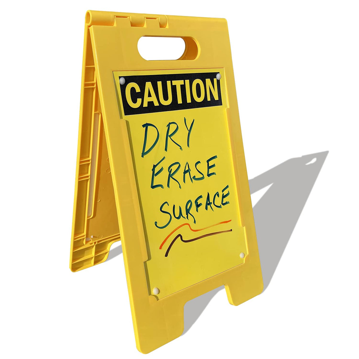Caution Blank Write-On Folding Floor Sign C94501