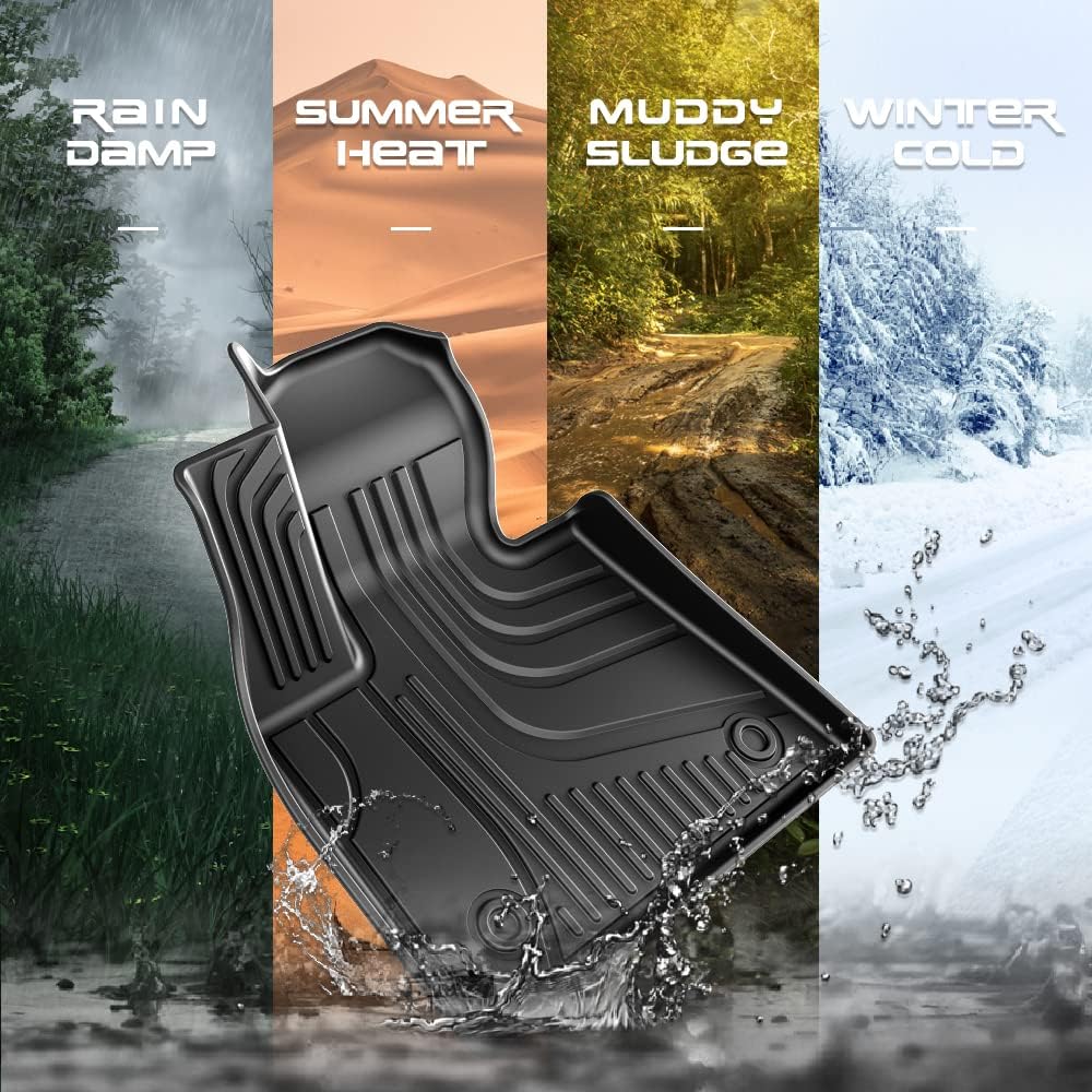 Black TPE Car Floor Liners X527