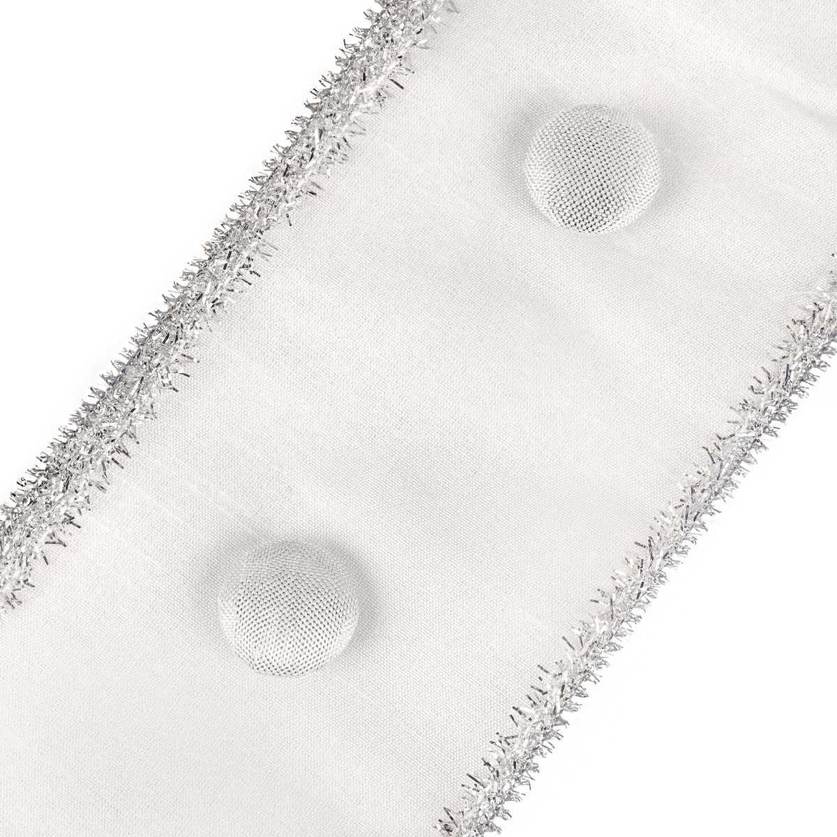 Ivory 3 in Double Fused Dupioni Ribbon T602588