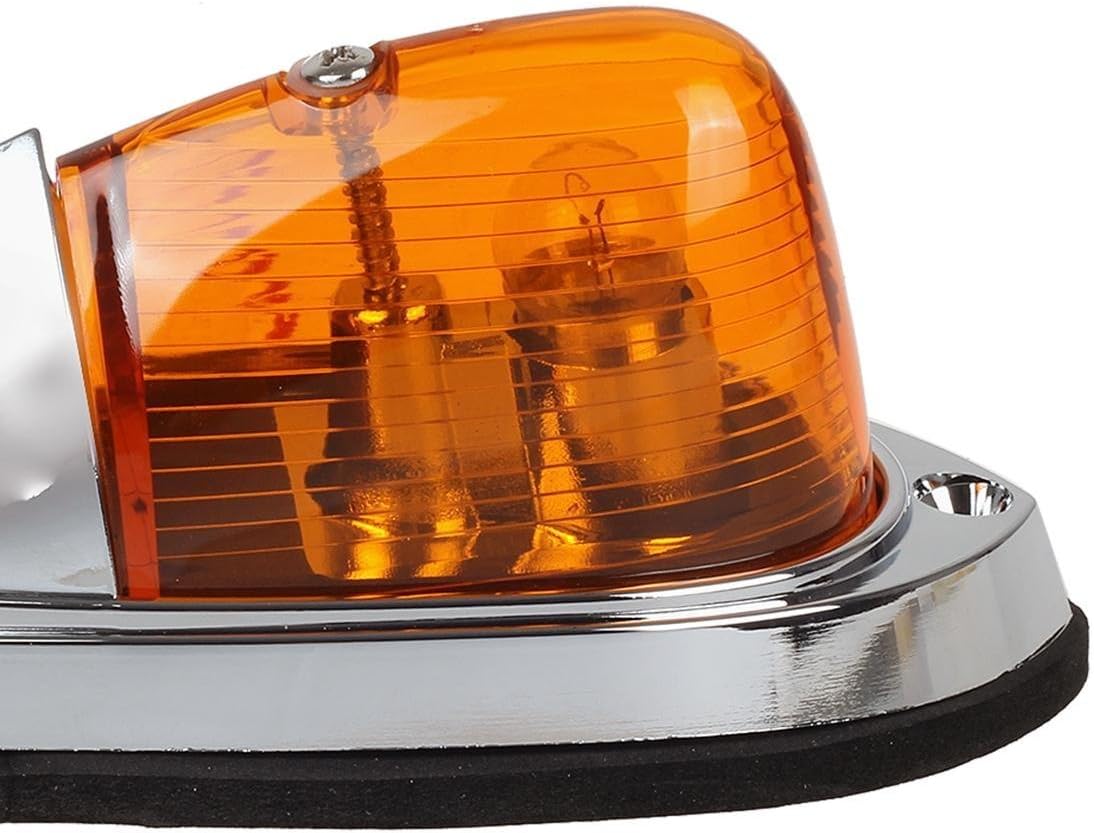 Amber Cab Marker Roof Running Lights Kit Teardrop S854