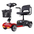 Black 4 Wheel Mobility Scooter with Basket and Extended Battery V7789