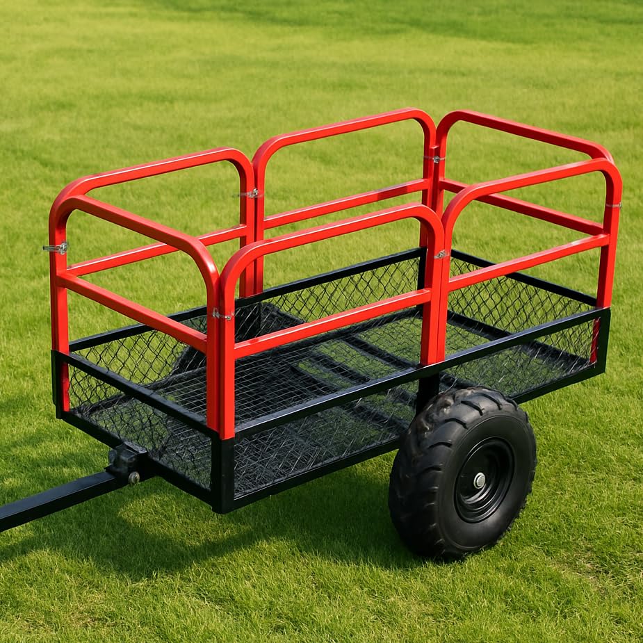 Heavy Duty Steel Dump Cart with 1700-Pound Capacity S6521