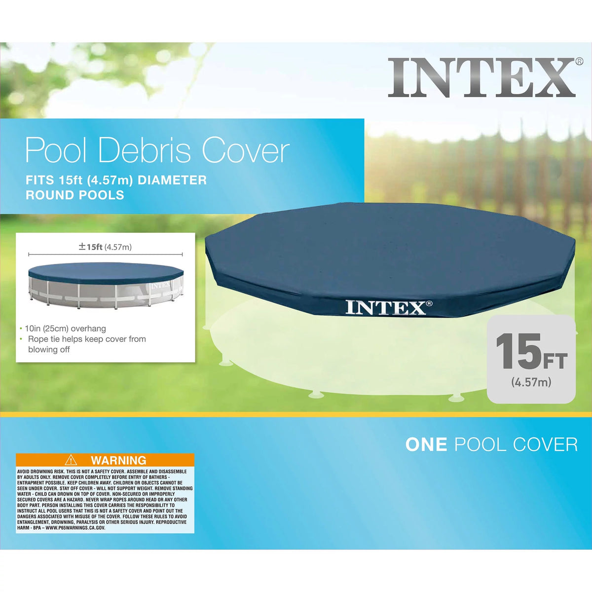 15ft x 42in Above Ground Swimming Pool Set R402