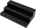 Black 3 Tier Acrylic Wine Bottle Rack 2PCS M3227