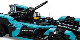LEGO Speed Champions Formula E Panasonic Jaguar Racing Gen2 car and Jaguar I-PACE eTROPHY 76898 Building Kit (564 Pieces), Multicolor B5964