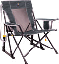 Heathered Gray Rocker Chair with Carry Strap U943581