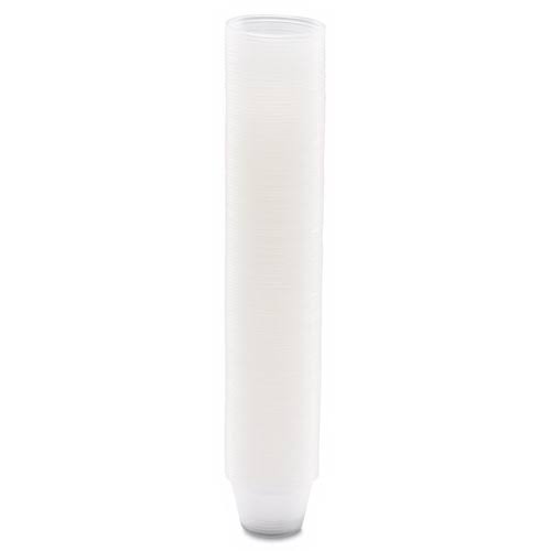 Plastic Souffle Portion Cups, 1/2 oz., Translucent, 2500/Carton P75754
