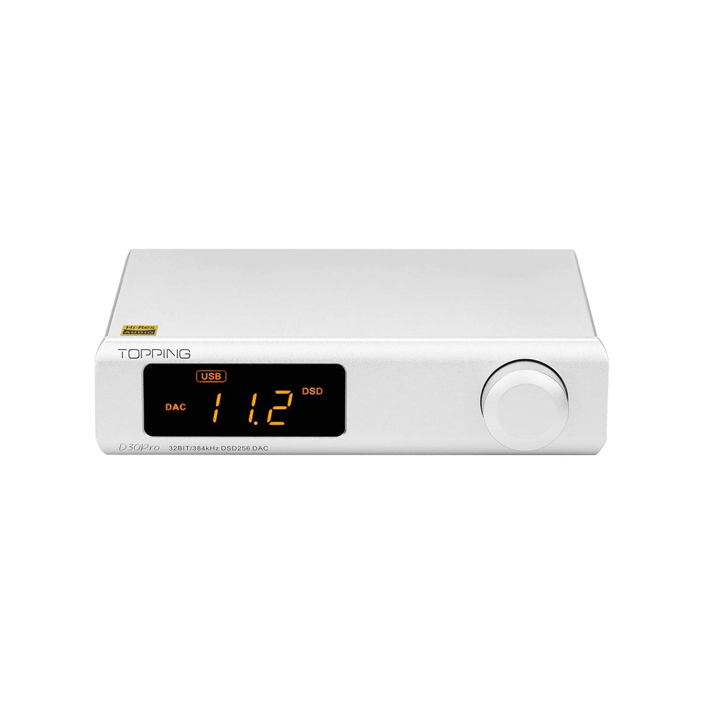 Silver Full Balanced DAC Decoder with Remote Control A80539