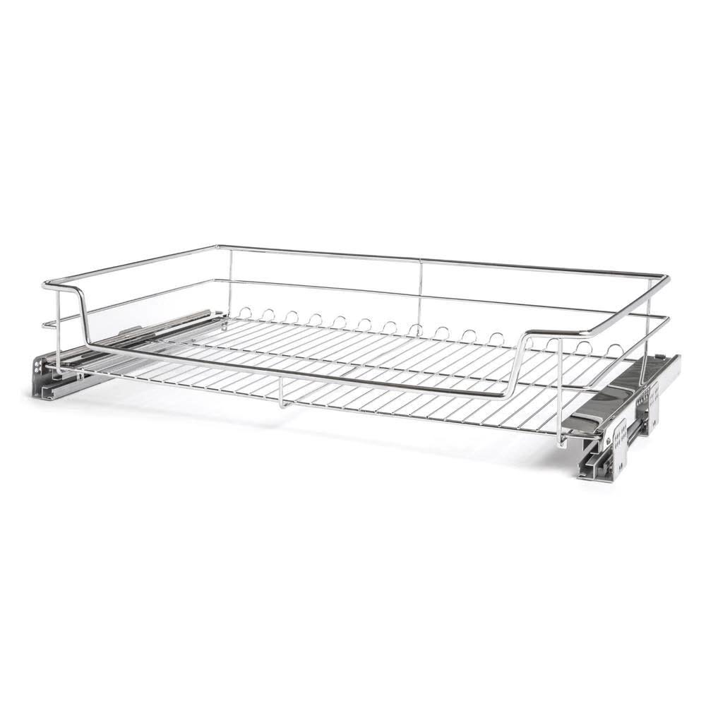 Chrome Steel Pull-Out Basket Organizer S711