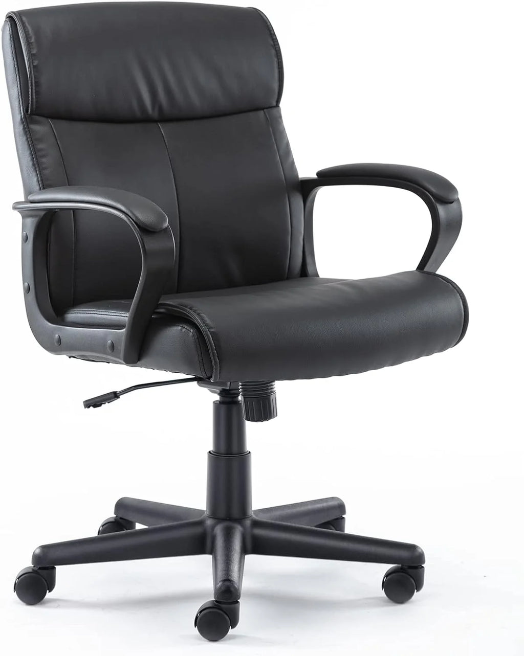 Black Office Chair with Armrests W508342