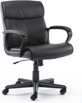 Black Office Chair with Armrests W508342