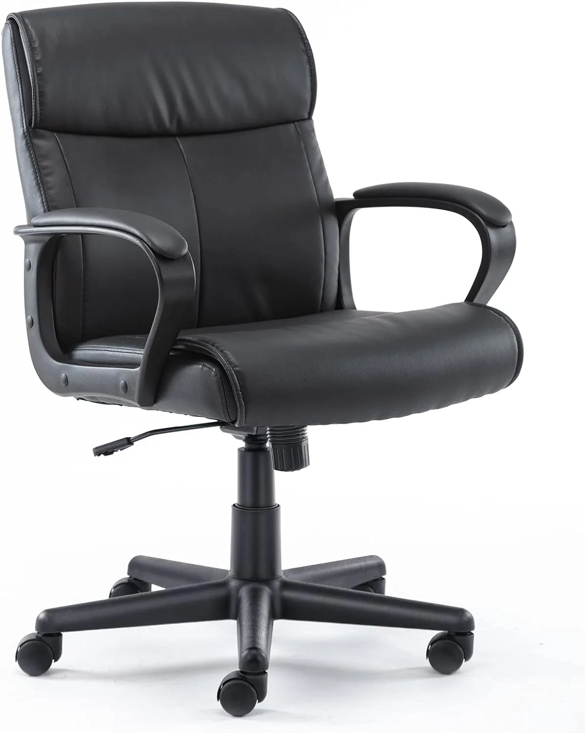 Black Office Chair with Armrests W508342