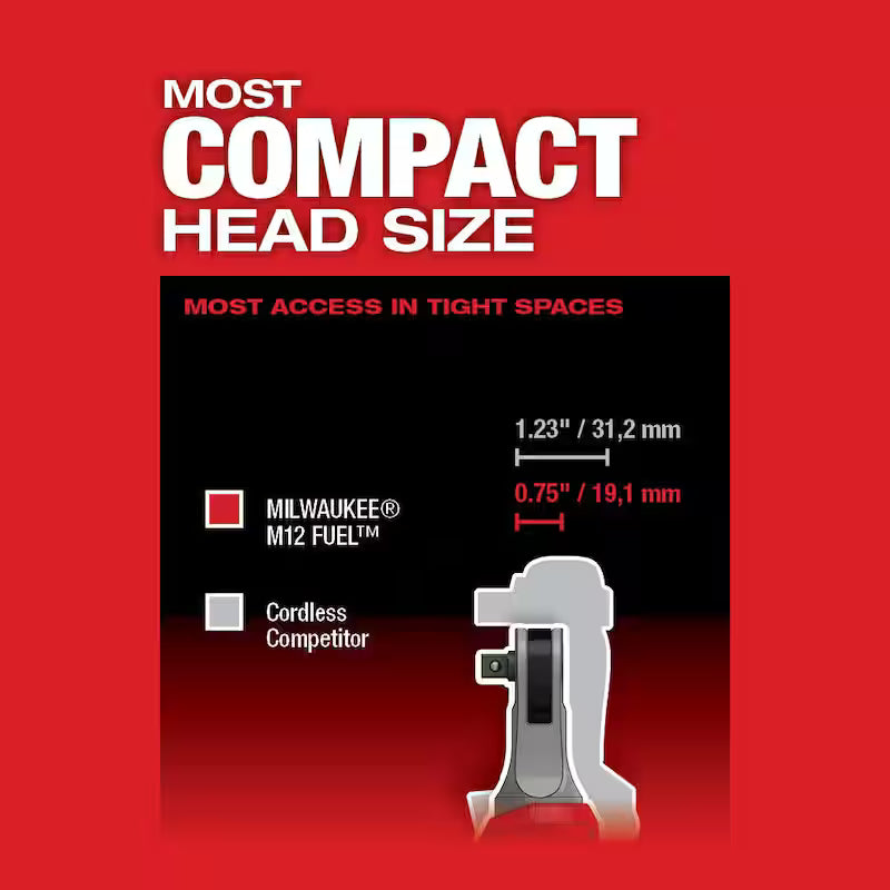 12-Volt Lithium-Ion Brushless Cordless 3/8 in. Ratchet Q49676