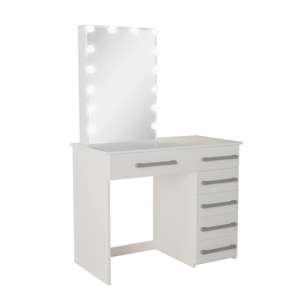 White Painted Vanity Table K73091