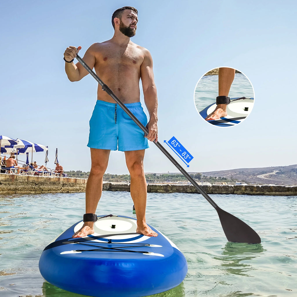 10' Inflatable Stand Up Paddle Board with Bag Paddle Pump A9750