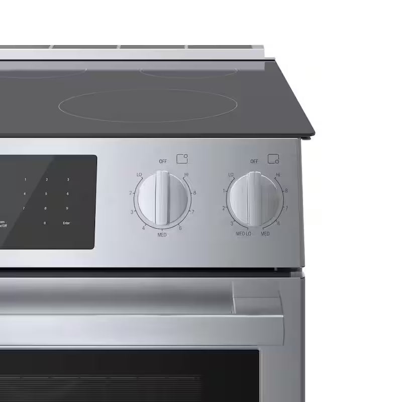 30 in. 5 Element Slide-In Electric Range in Stainless Steel D4217