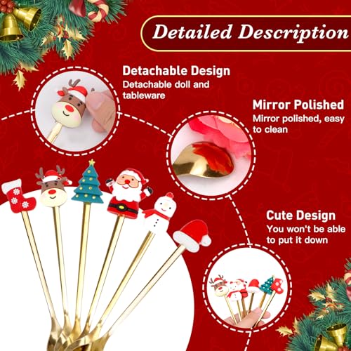 12 Pc Gold Stainless Steel Cutlery Set B761