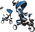 6-in-1 Kids Stroller Tricycle with Rotatable Seat C367424