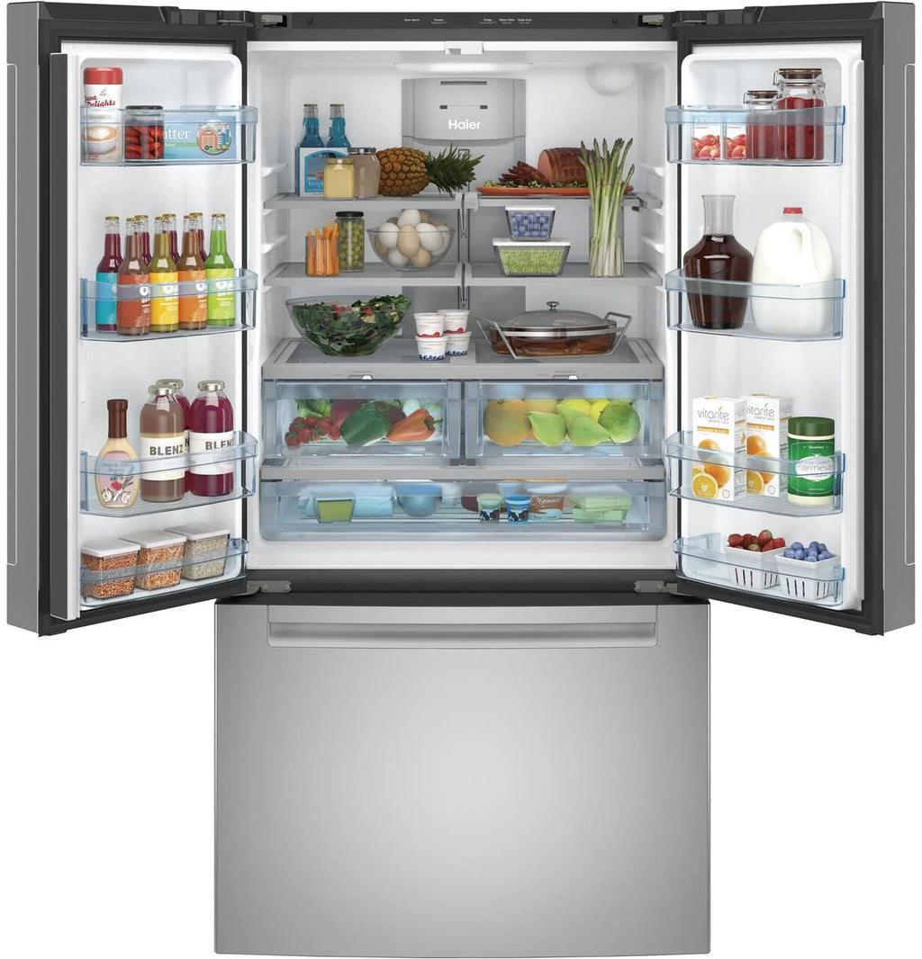 36" Wide 27.0 Cu. Ft. French Door Refrigerator - Stainless U317