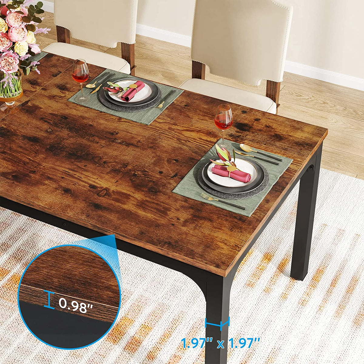 78 inch Rectangular Dining Table R33681