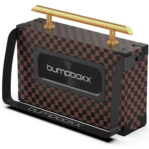 Retro Bluetooth Boombox with Rechargeable Lithium Battery, Carrying Strap & Mic Y88339