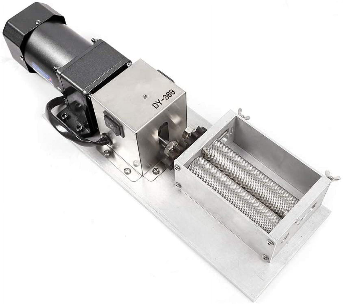 Grain Grinder Malt Mill 110V 40W Stainless Steel Y379