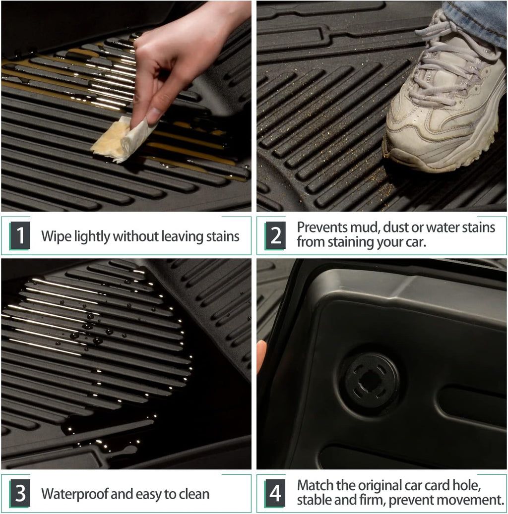 All Weather Floor Liners for Bronco Sport 2021 2022 Models C3418