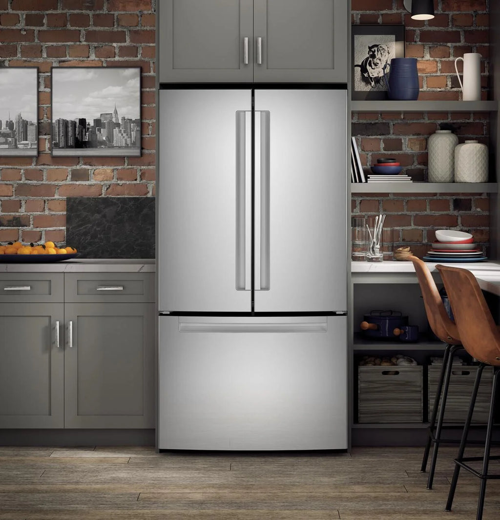 36" Wide 27.0 Cu. Ft. French Door Refrigerator - Stainless U317