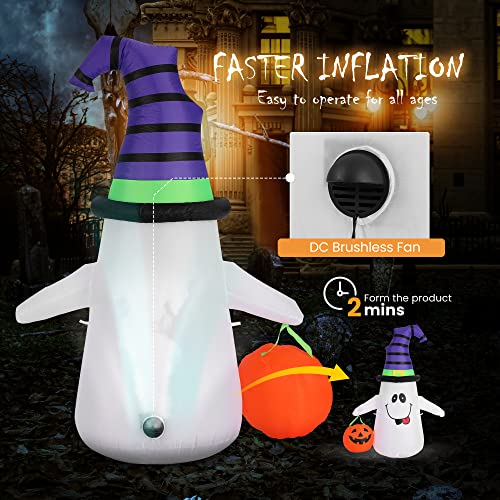 8FT Inflatable Yard Decor with Built-in LED Light S426