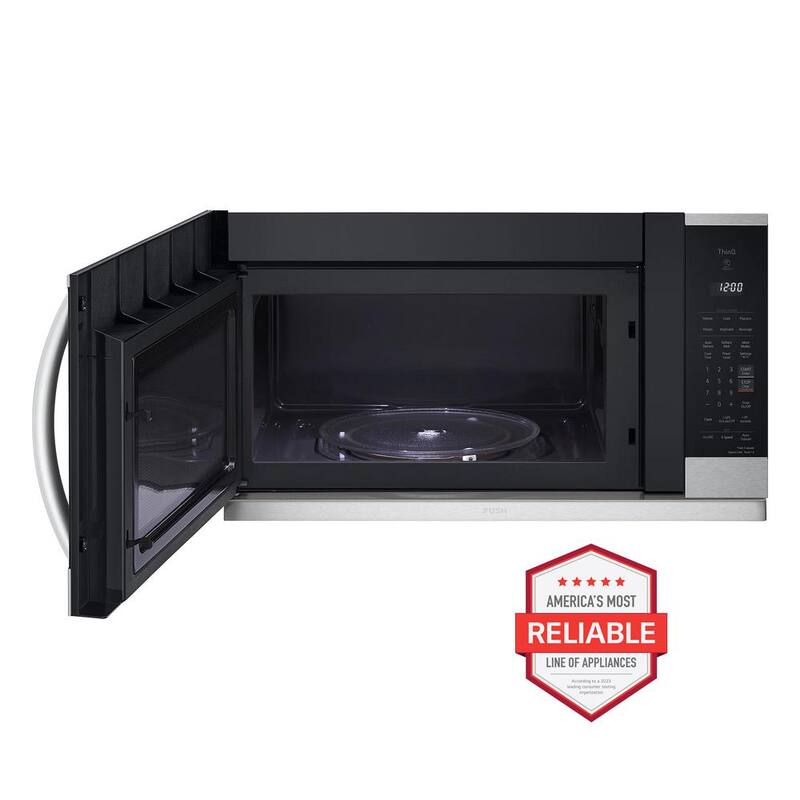 1,050-Watt Stainless Steel Over-the-Range Microwave Oven Q143
