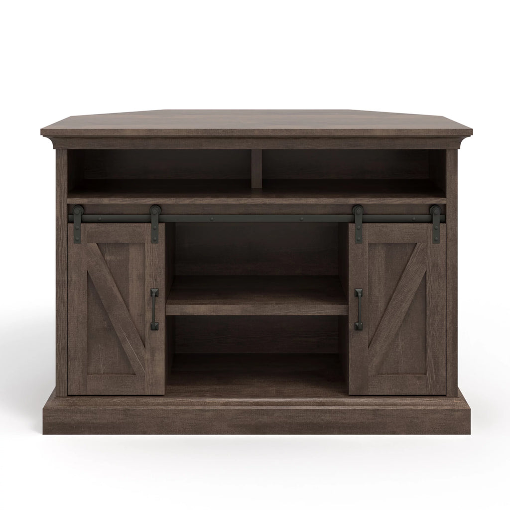 Brown Corner TV Stand V7865