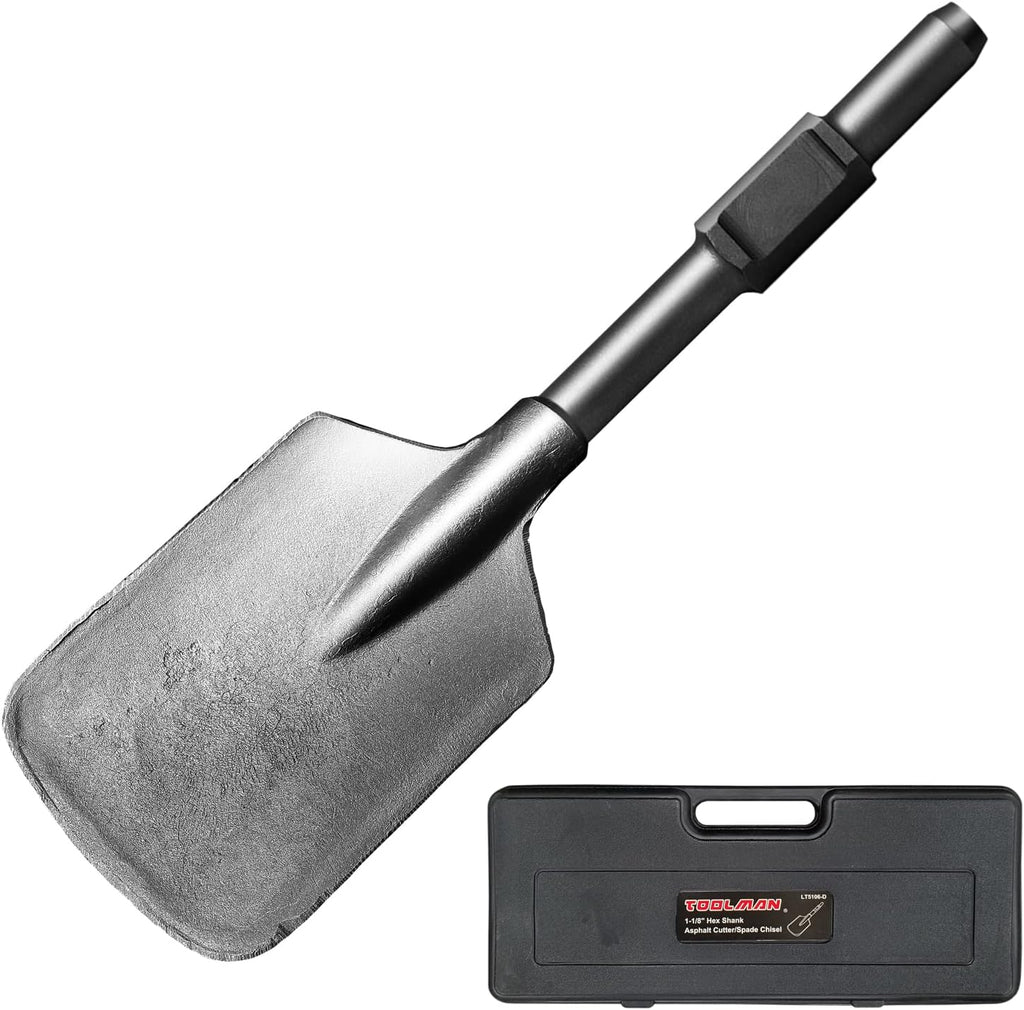 1-1/8" Hex Asphalt Scoop Shovel Head Attachment Spade Bit Pack of 2 B744