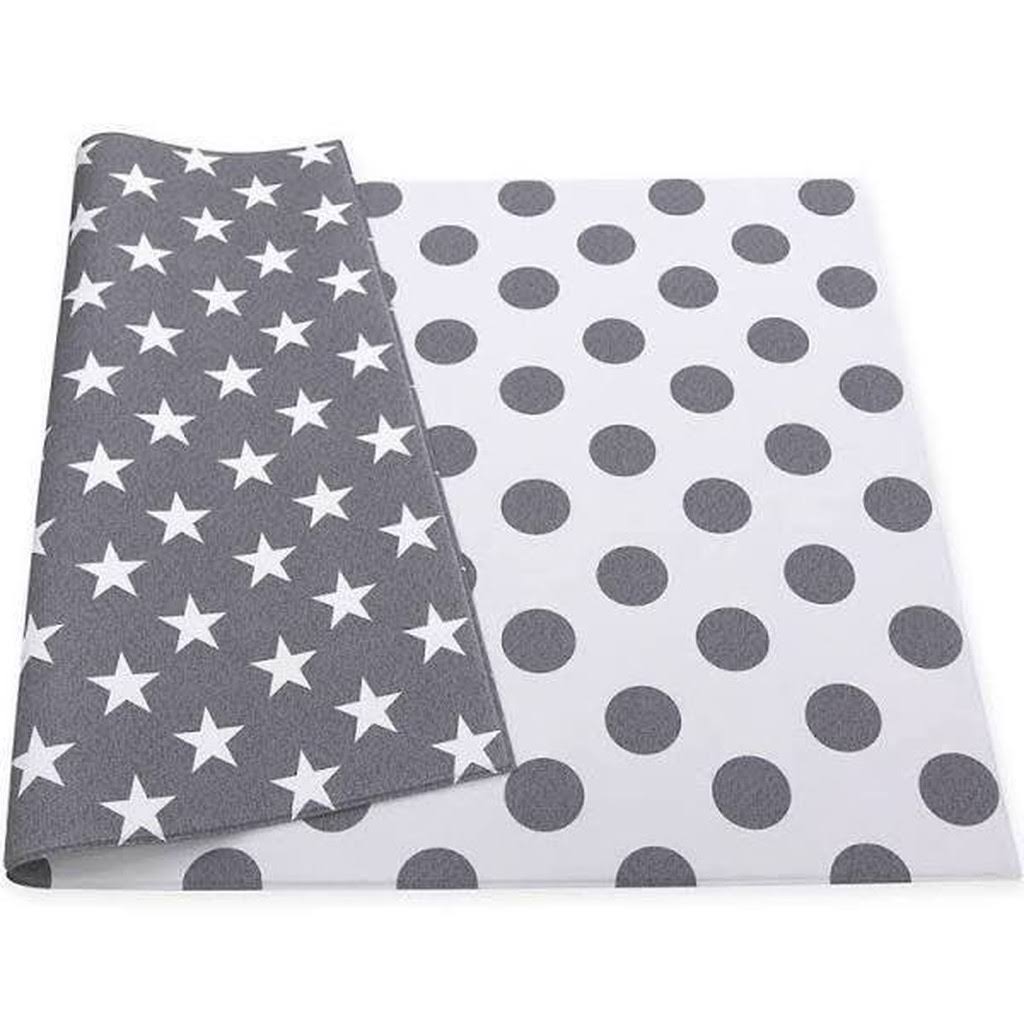 Grey Reversible Baby Play Mat L221