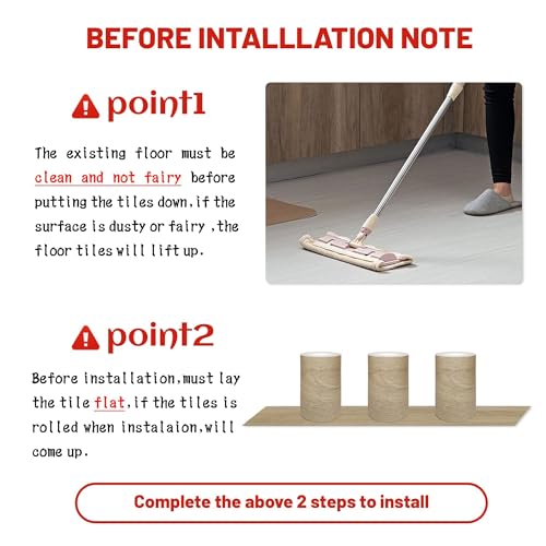 Grey Wood Peel and Stick Vinyl Floor Tile, 36 Pack S363080