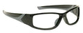Black Wrap Frame Radiation Safety Glasses Y54611