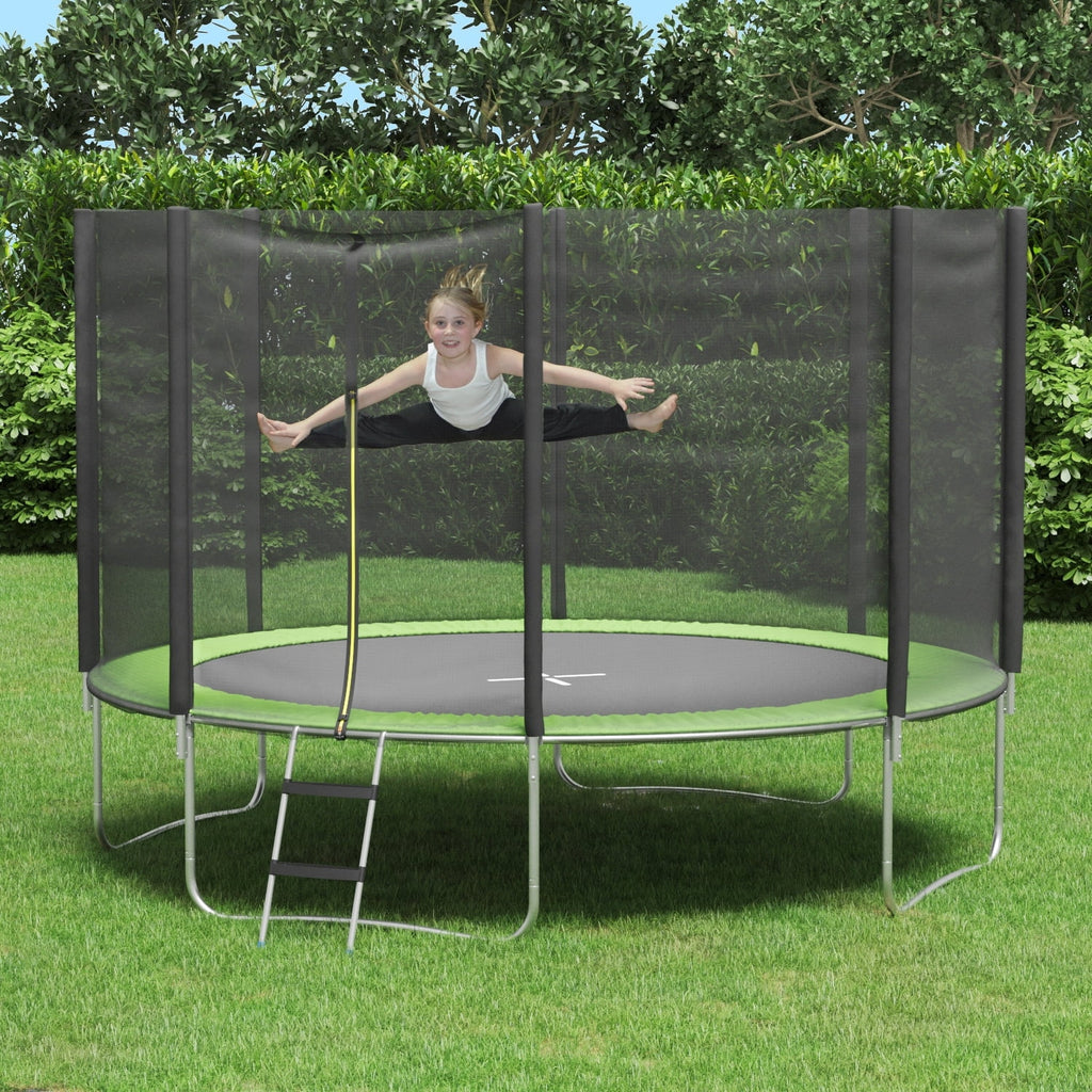 12FT Trampoline with Enclosure Net I116