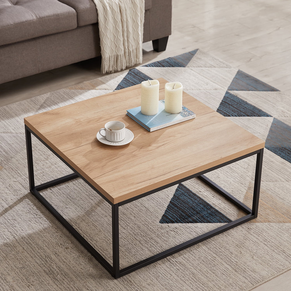 Natural Oak Square Coffee Table B679654