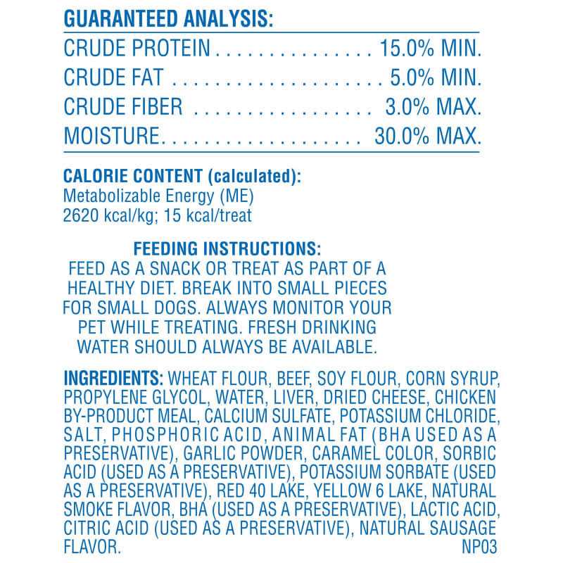 Beef Flavor Dog Treats J241