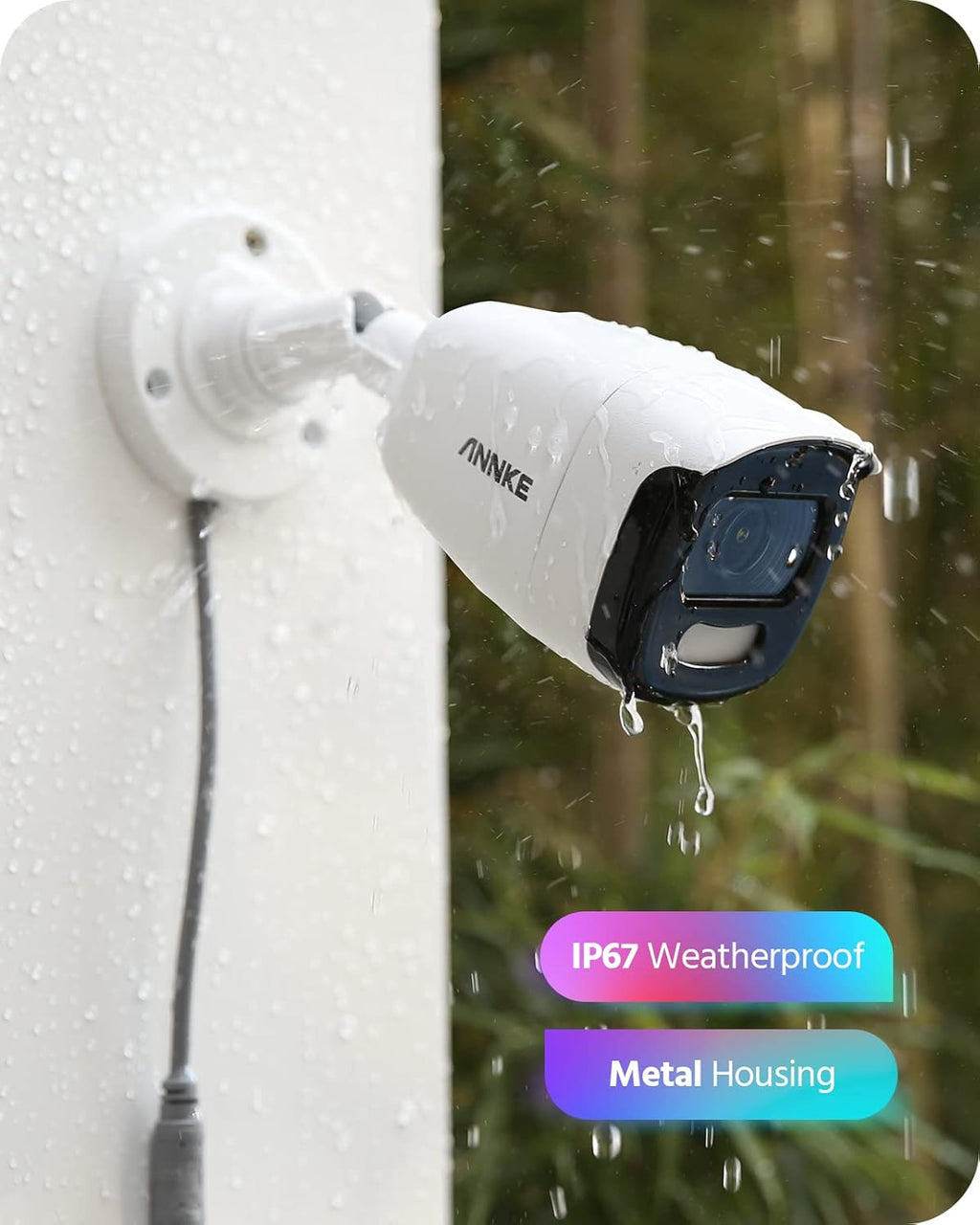 5MP Security Bullet Camera with Full Color Night Vision K63299
