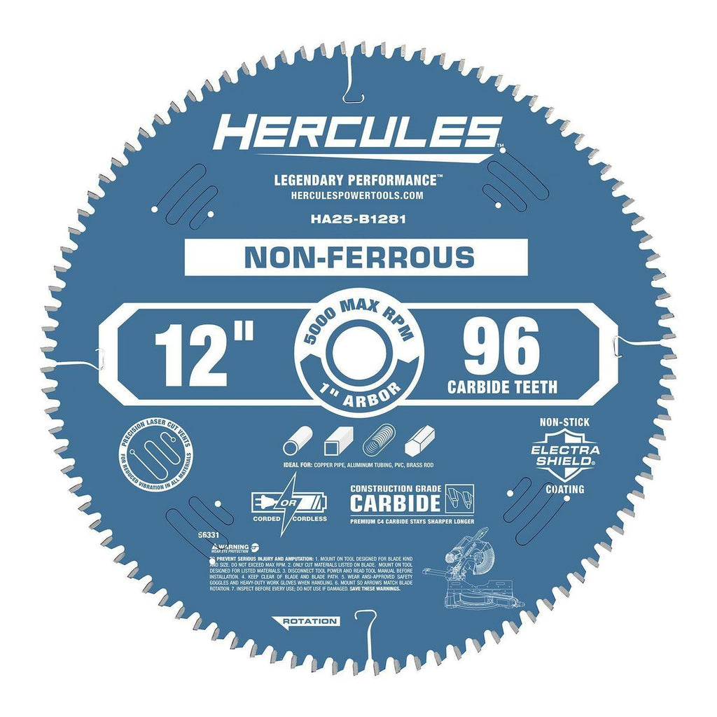 12 in. 96T Miter Saw Blade A6348