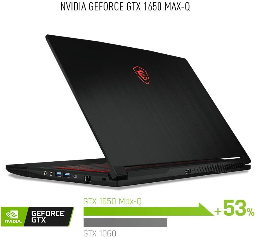 15.6" Gaming Laptop Intel Core i7 NVIDIA GeForce GTX1650 16GB 512GB NVMe SSD L8007