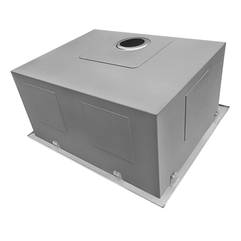 16 Gauge Stainless Steel Laundry Utility Sink R844