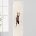 71x15.8 Thickened Cat Wall Climbing Carpet with 16 Fixed Nails C68036