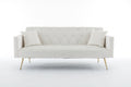 Beige Convertible Sofa Bed I491