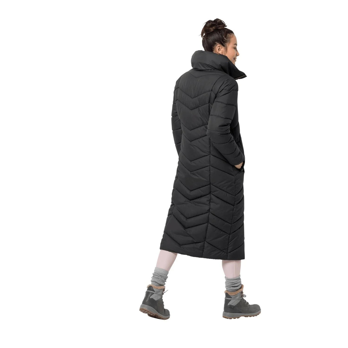 Black XL Long Coat N652742