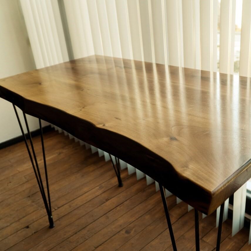 Live Edge Walnut Wooden Table (30" x 60") J178