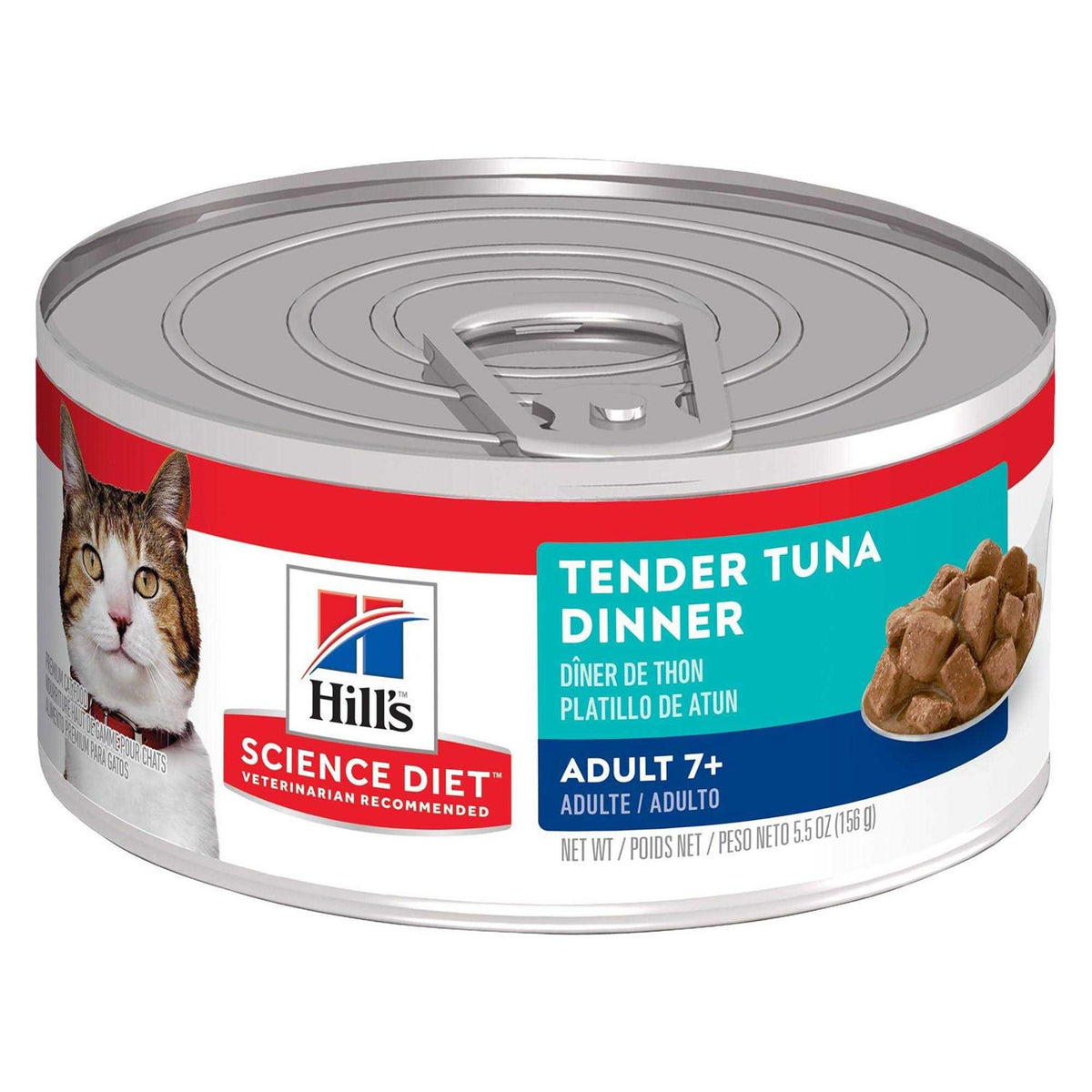 Adult 7+ Tender Tuna Dinner Cat Food W646221